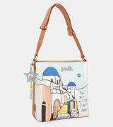 Bolso de hombro con bolsillo trasero Sunrise - Anekke