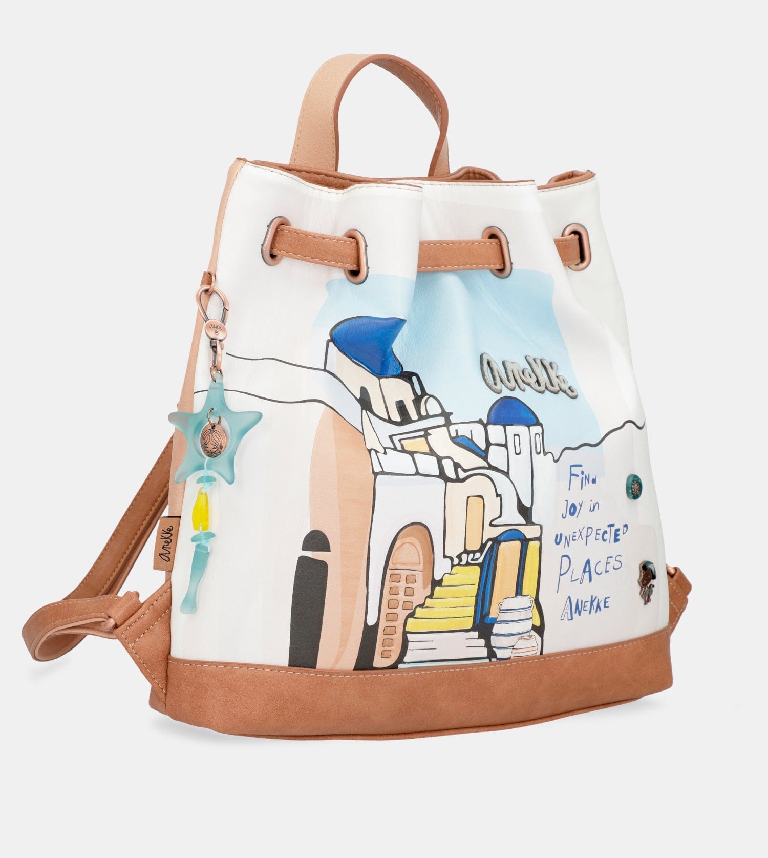 Mochila estilo bombonera Sunrise - Anekke