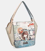 Bolso shopper ovalado Fun & Music - Anekke