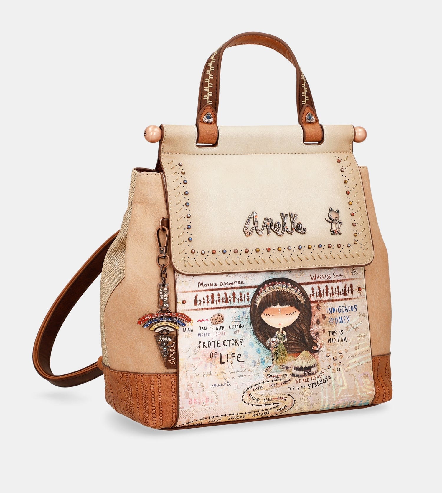 Mochila con solapa Menire