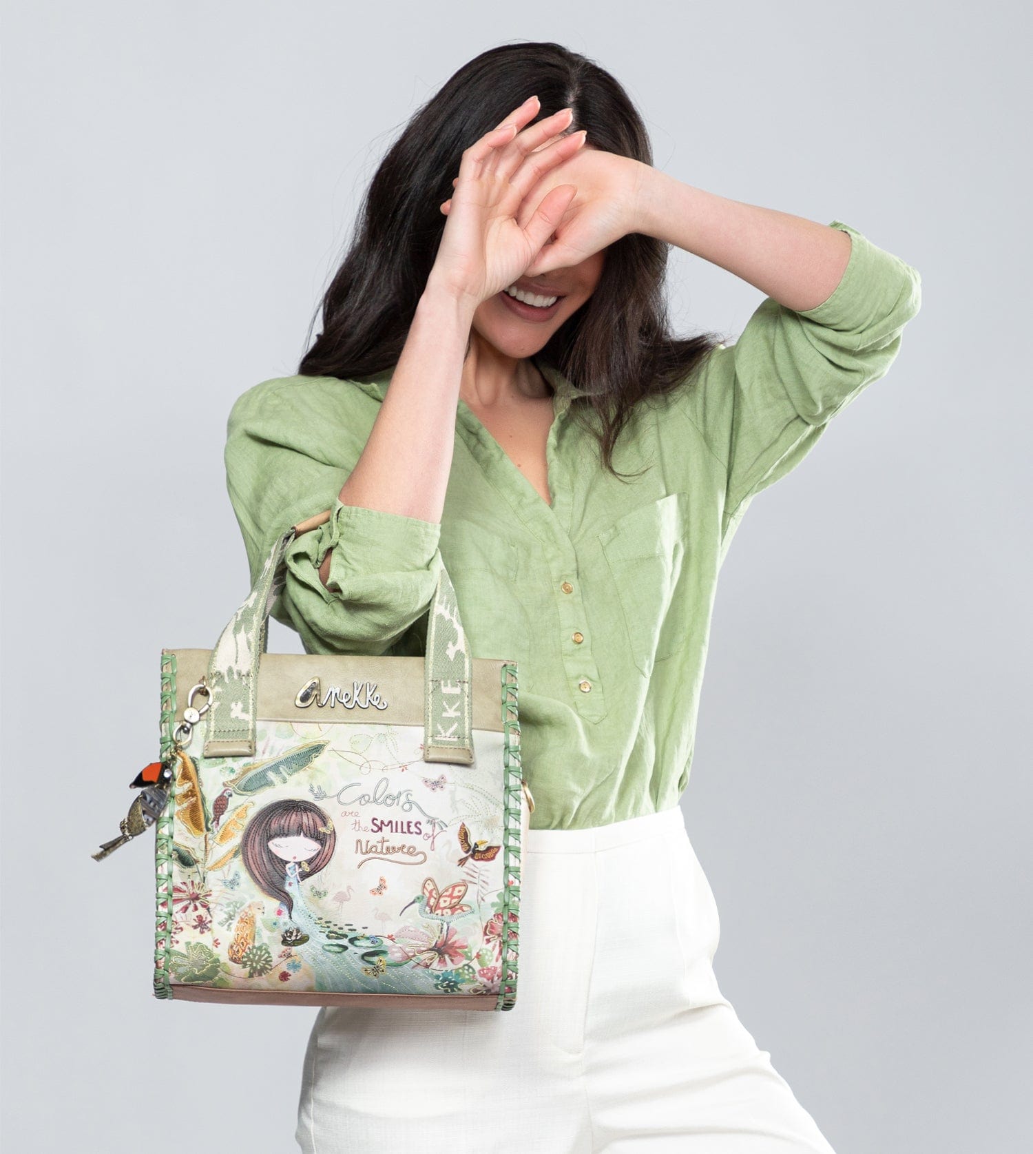 Bolso tote con bandolera Amazonia