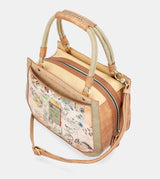 Bolso estilo bowling estampado Amazonia