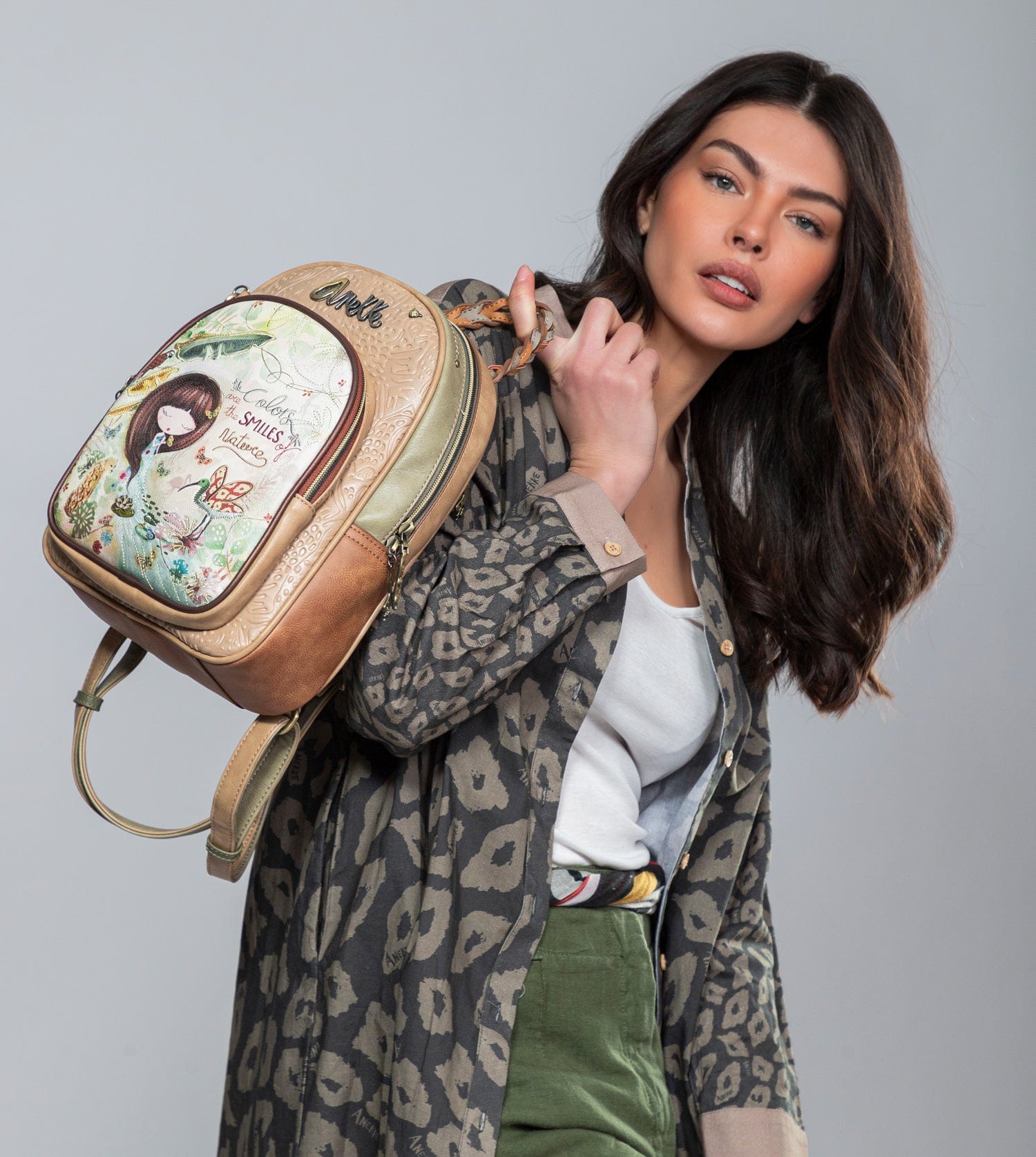 Mochila con bolsillo frontal Amazonia