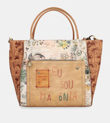 Bolso tote con bandolera Butterfly