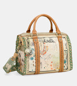 Bolso bowling con bandolera Butterfly