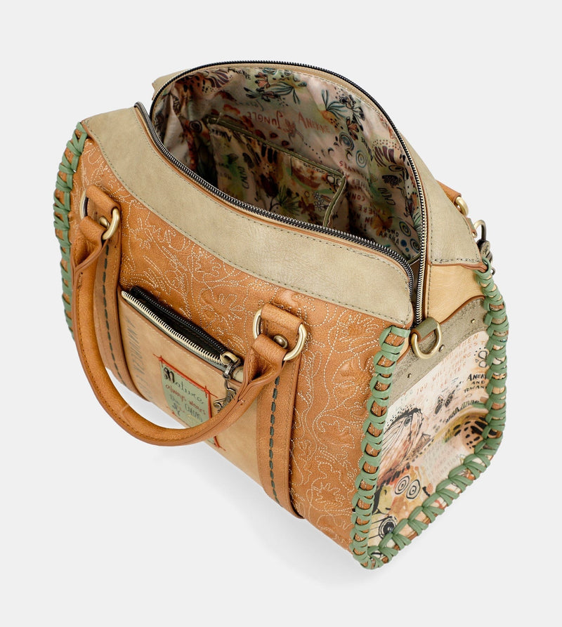 Bolso bowling con bandolera Butterfly