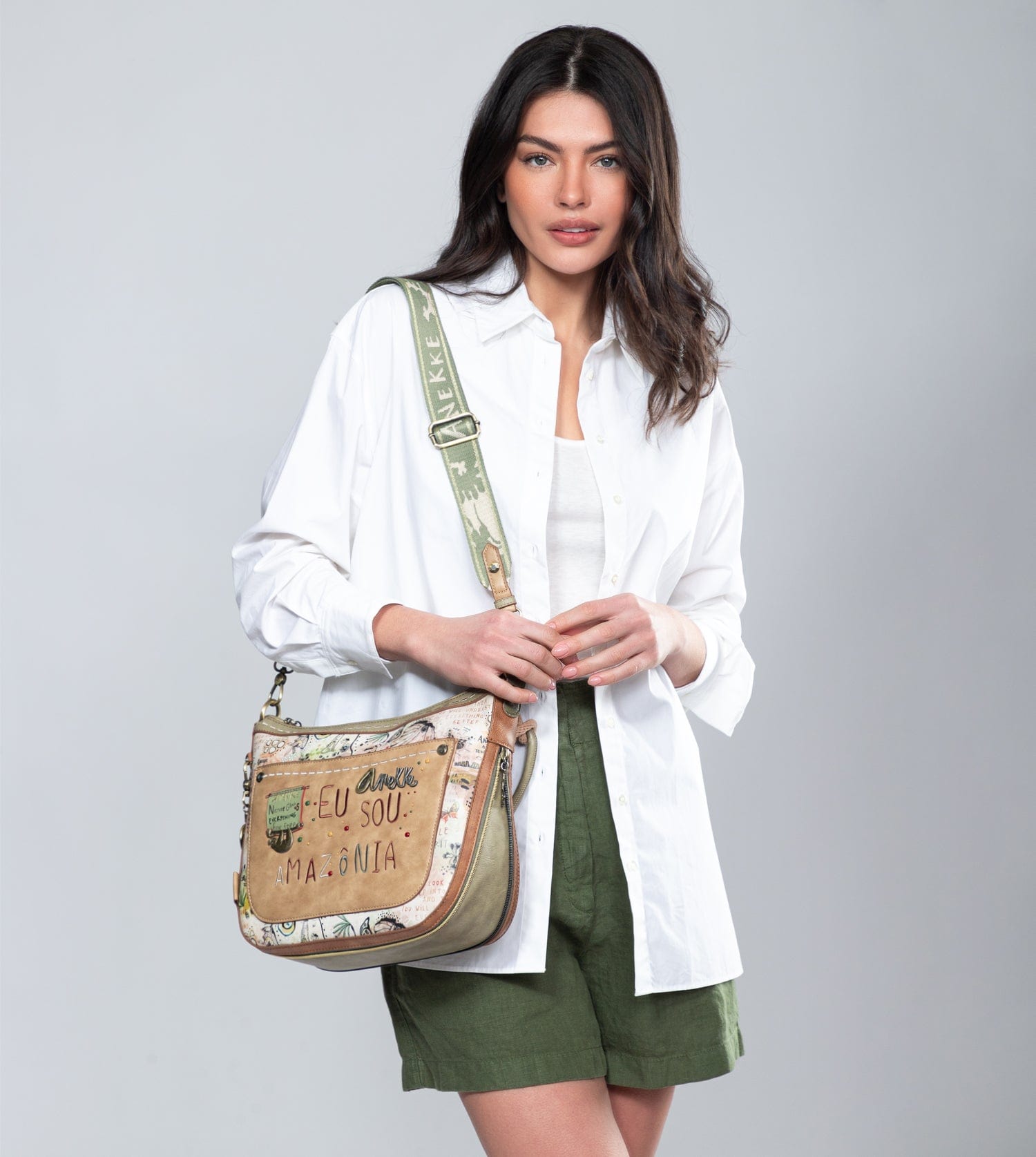 Bolso de hombro con bandolera Butterfly