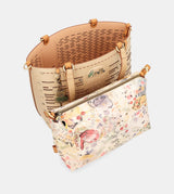 Bolso tote grande dorado Nature Pachamama