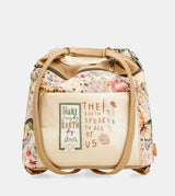 Bolso dorado convertible en mochila Nature Pachamama