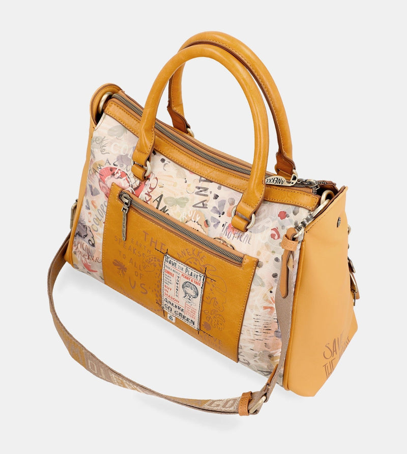 Bolso tipo doctor ocre Nature Pachamama