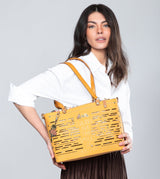 Bolso tote grande ocre Nature Pachamama