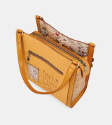 Bolso de hombro ocre Nature Pachamama