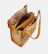 Bolso de hombro ocre Nature Pachamama