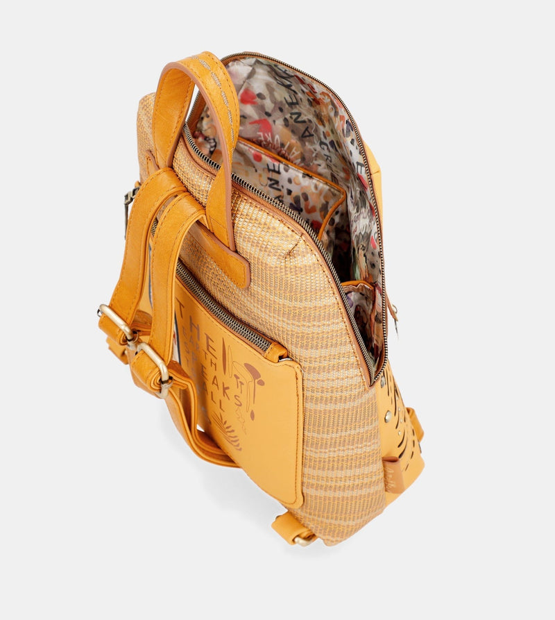 Mochila ocre Nature Pachamama