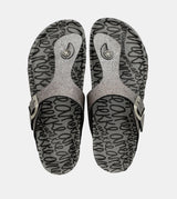 Sandalias bio de mujer plata