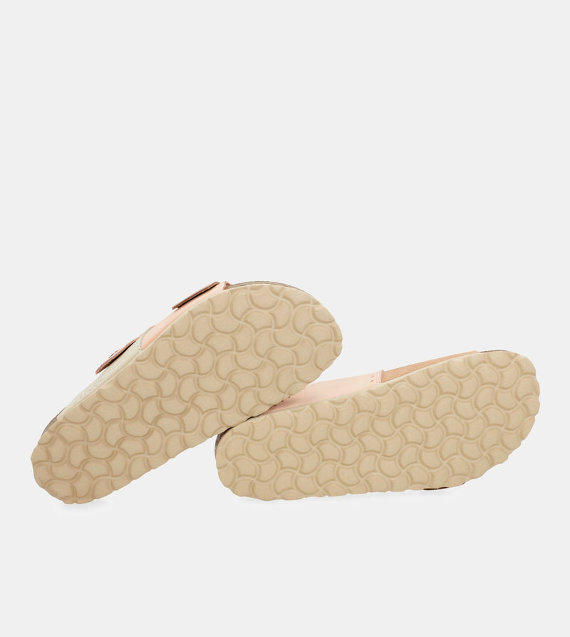 Sandalias bio de mujer Nude