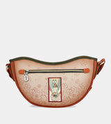 Bolso ovalado Peace & Love Camel