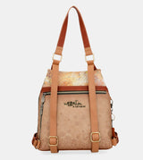 Mochila antirrobo Peace & Love Camel