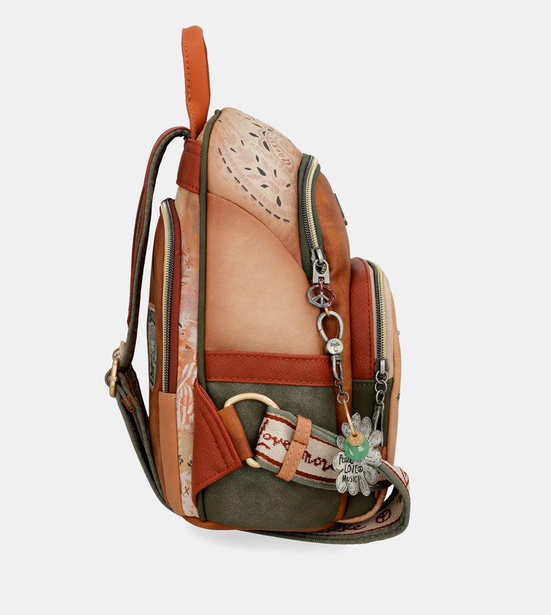 Mochila antirrobo Camel Peace & Love