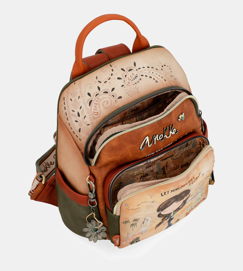 Mochila antirrobo Camel Peace & Love