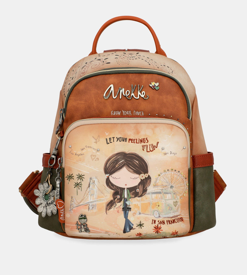 Mochila antirrobo Camel Peace & Love