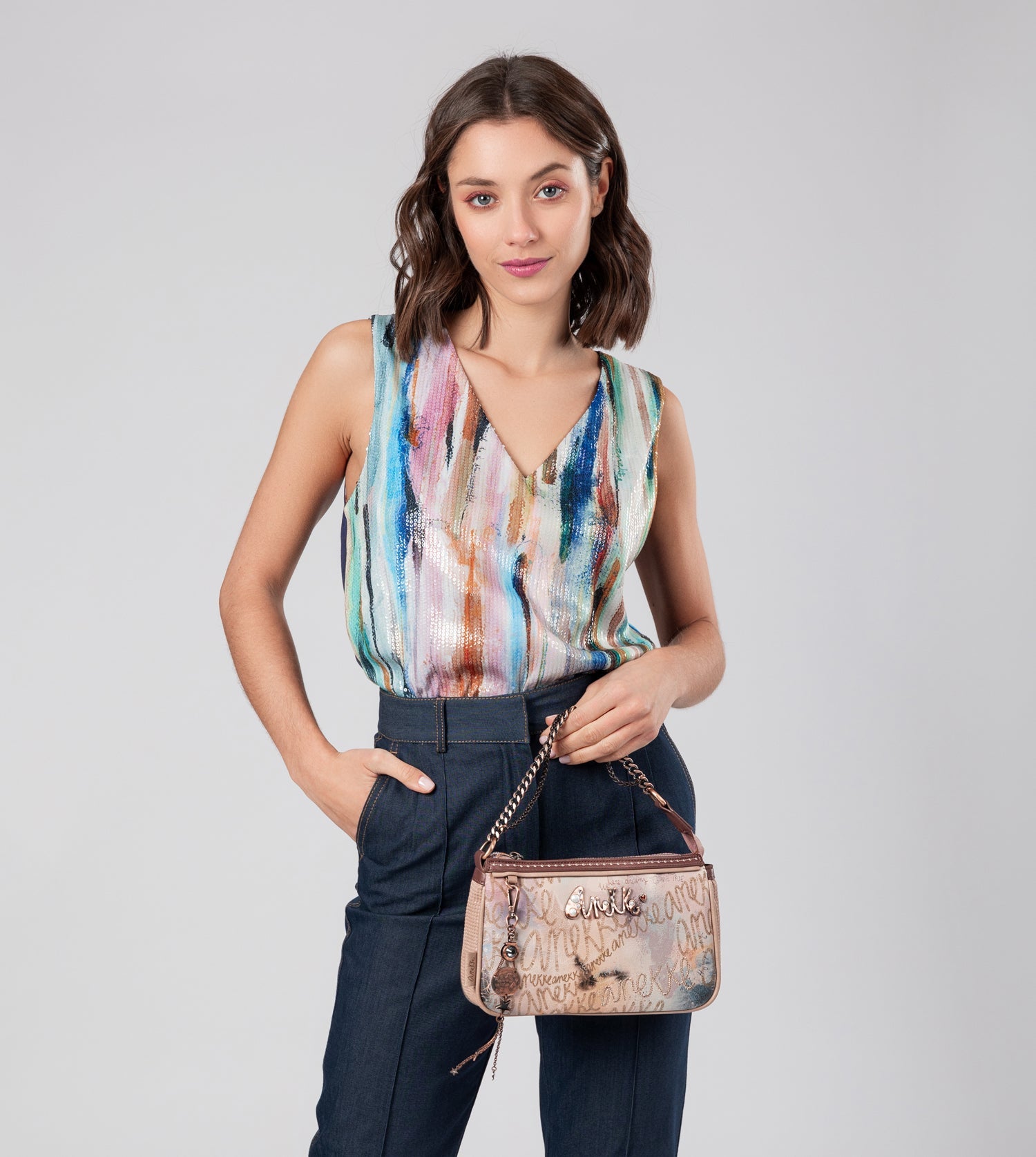 Bolso baguette Stars