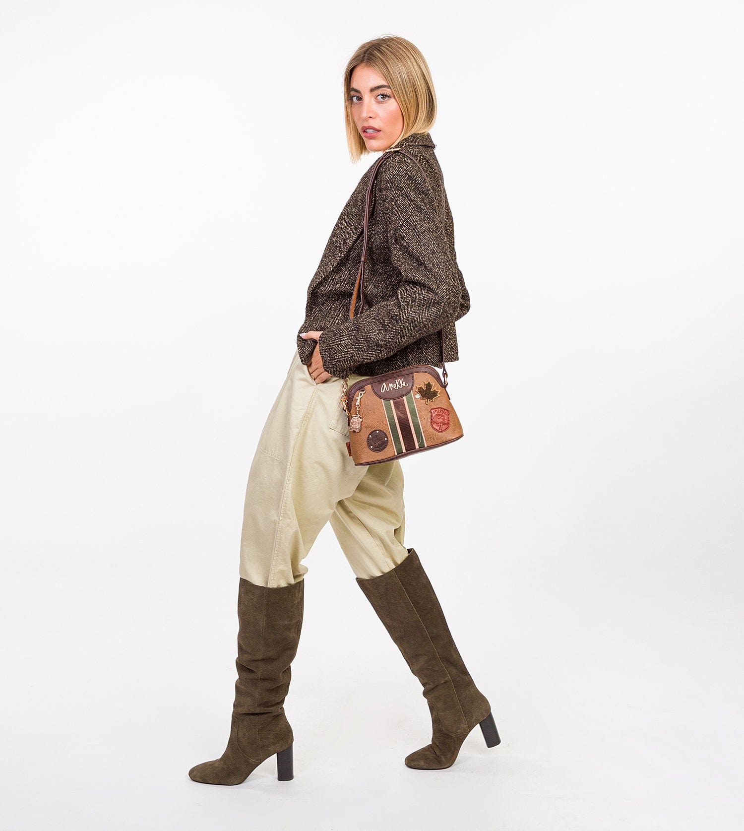 Bandolera con asa metal Urban