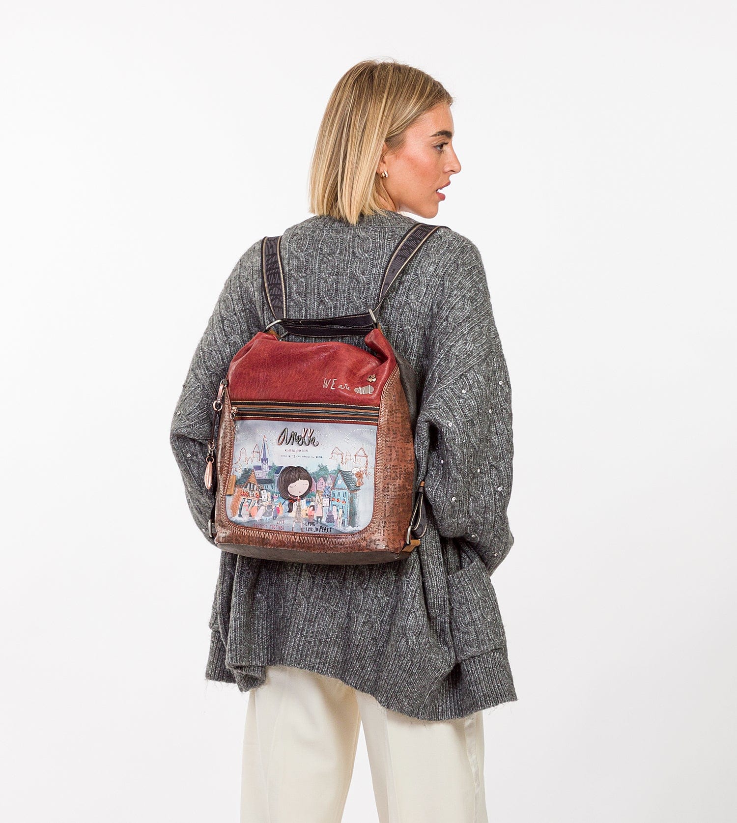 Bolso de hombro convertible en mochila Voice