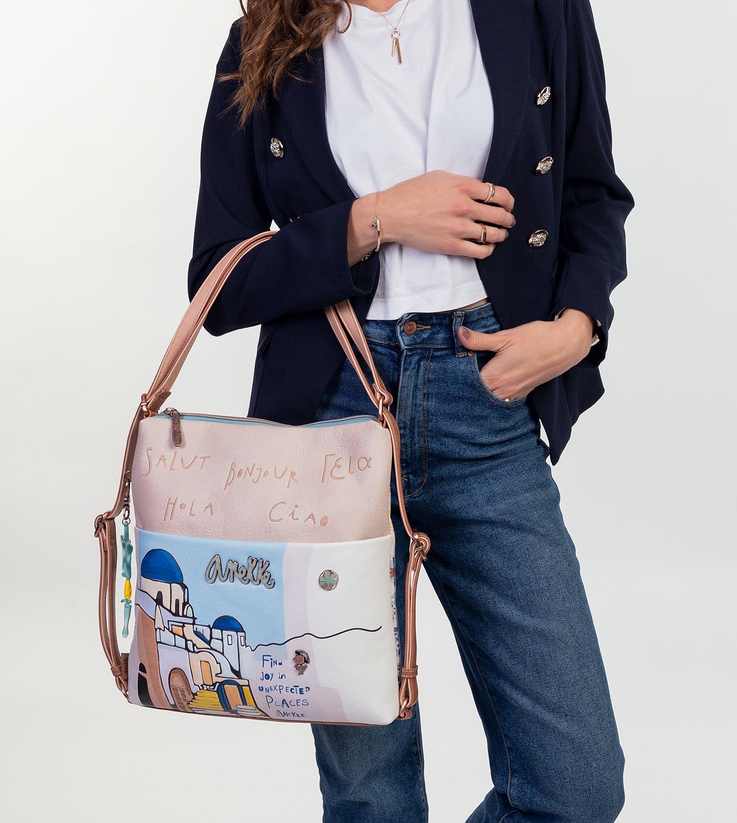 Bolso convertible en mochila Sunrise - Anekke