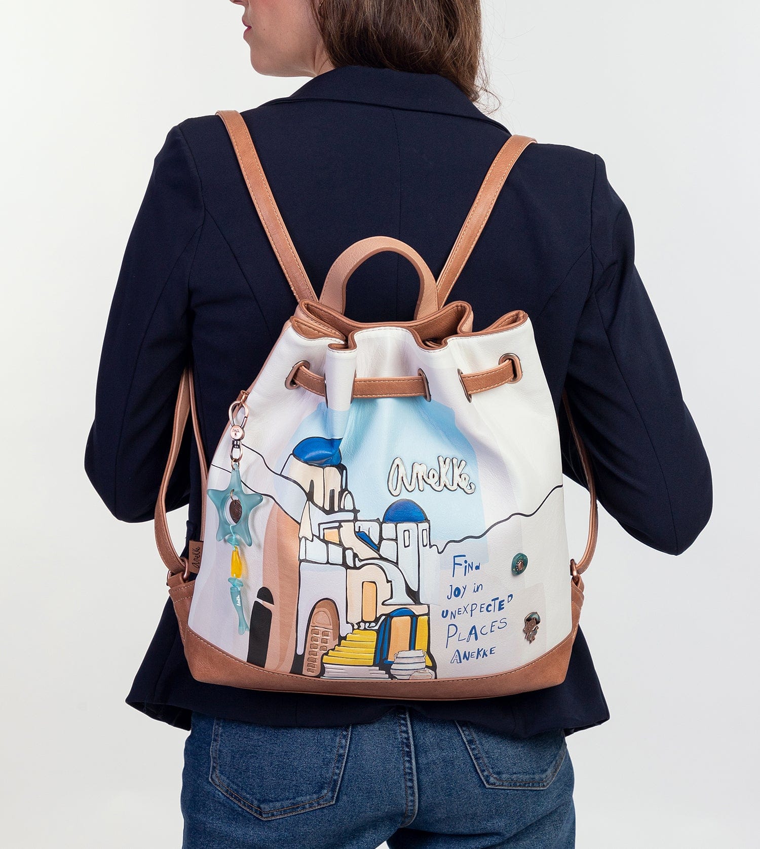 Mochila estilo bombonera Sunrise - Anekke
