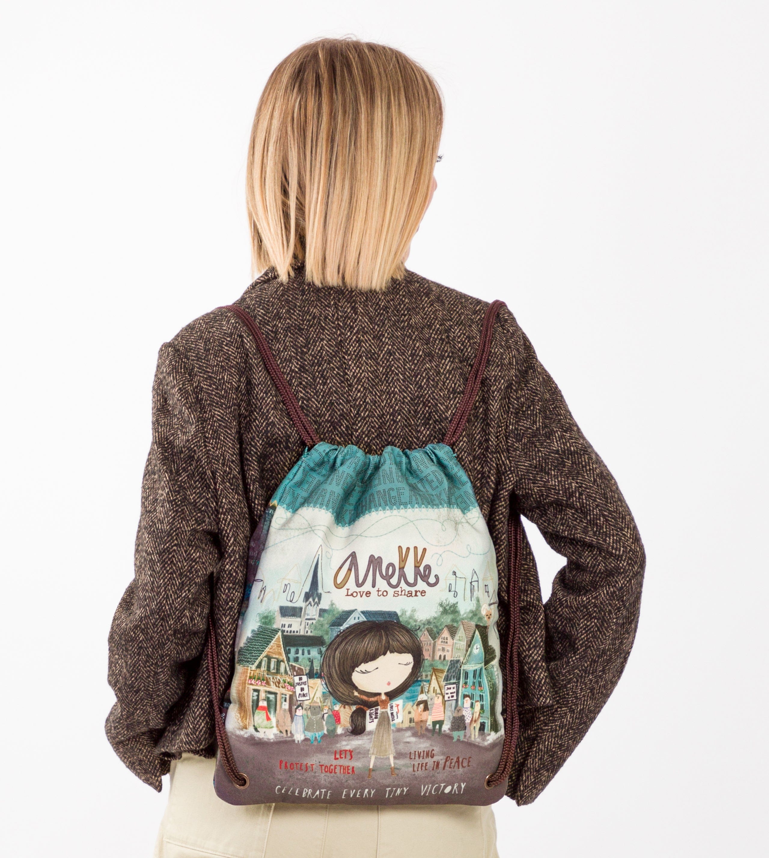 Mochila saco Voice Anekke